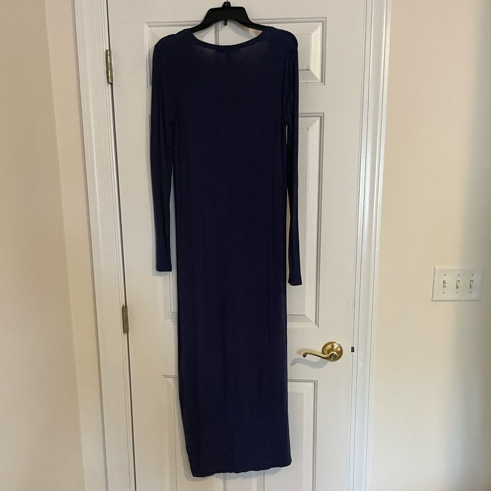 Bcbg Miney Color Block High Low Asymmetrical Dres… - image 4